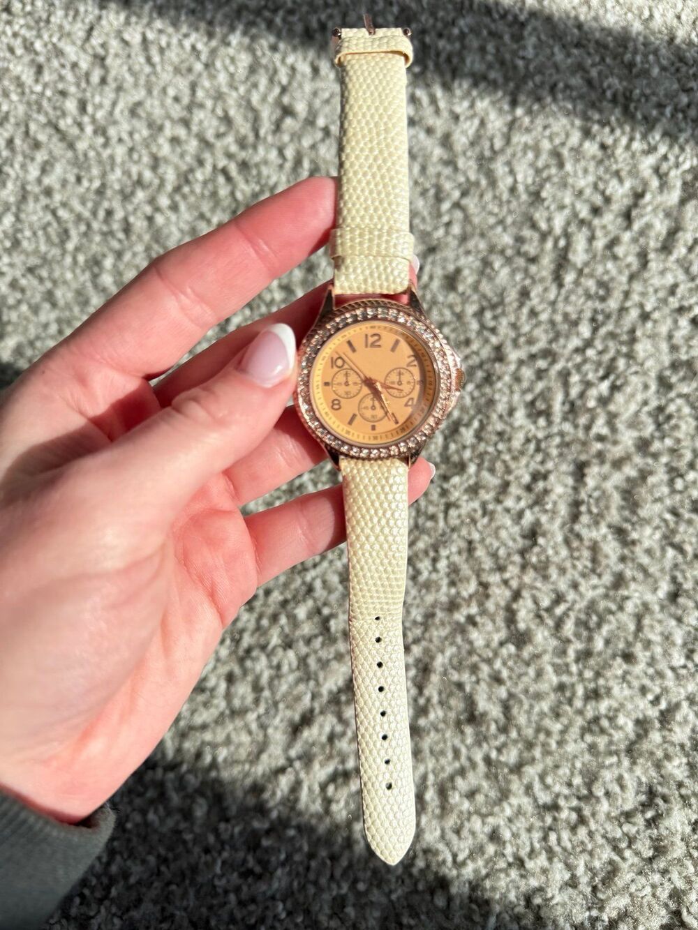 rose gold watch